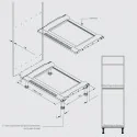 Base Columna para Frigo y Horno