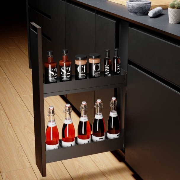 Botellero Extraíble Nova Flat Lateral