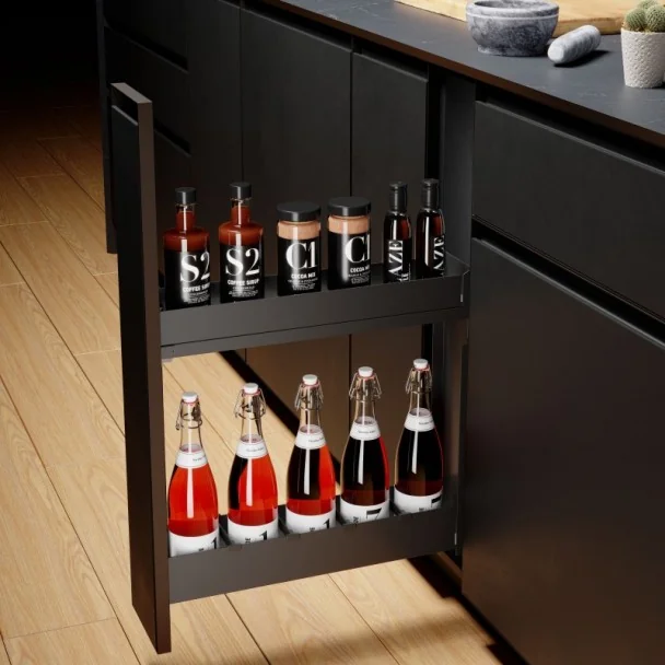 Botellero Extraíble Nova Flat Lateral | Menage Confort Cocina