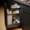 Botellero Panero Extraíble 3 Alturas Nova Flat Basal para Cocina