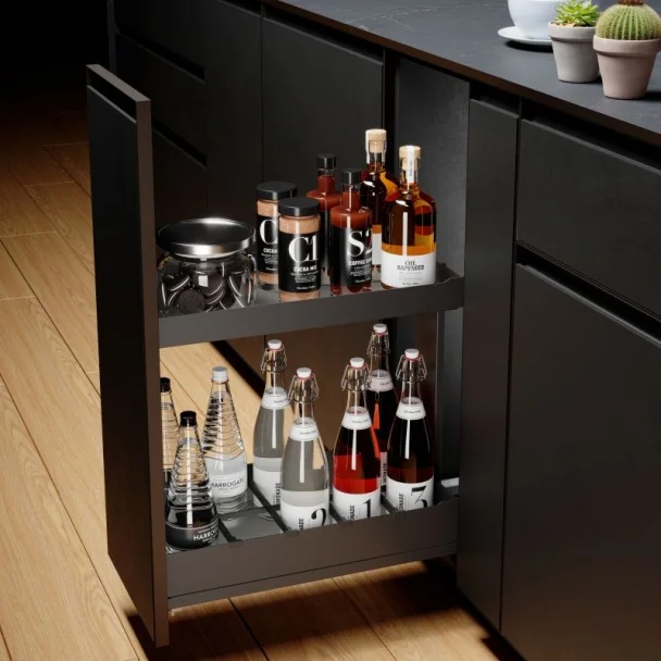 Botellero Extraíble Nova Flat Basal para Cocina | Menage Confort