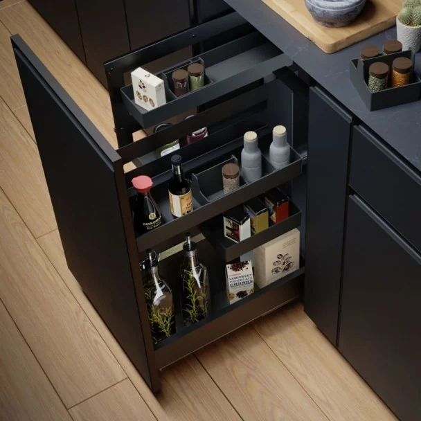 Estante Despensero Cajón Nova Flat para Cocina | Menage Confort
