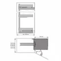 Columna Despensero Titán Nova Flat Cocina | Menage Confort
