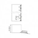 Estante Despensero Nova Flat para Cocina | Menage Confort