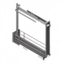 Soporte Paños Extraíble Antracita Compact | Menage Confort Cocina