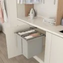 Tolva Ropa Extraíble para Puerta Batiente | Menage Confort