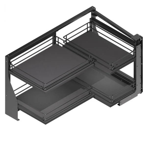 Bastidor Extraíble Articulado Antracita Compact para Cocina