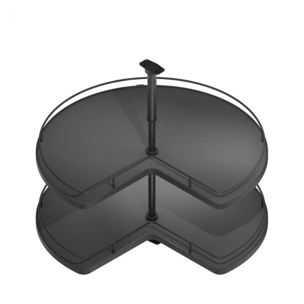 Bandeja Giratoria 270º Antracita Compact | Menage Confort