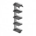 Columna Despensero Antracita Titán Compact Cocina | Menage Confort