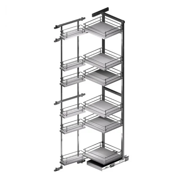 Columna Despensero Antracita Compact para Cocina | Menage Confort