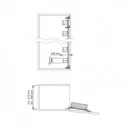 Estante Despensero Cromo Compact para Cocina | Menage Confort