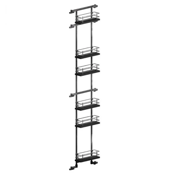 Estante Despensero Antracita Compact para Cocina | Menage Confort