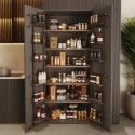 Estante Despensero Antracita Compact para Cocina | Menage Confort
