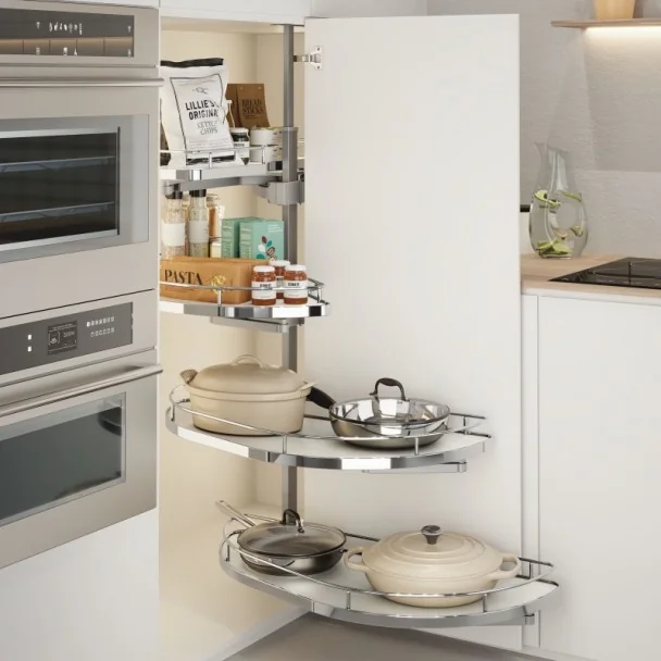 Columna Deslizante Cromo Dolphin II Compact para Cocina