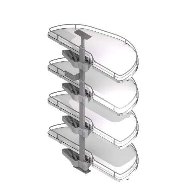 Columna Deslizante Cromo Dolphin II Compact para Cocina