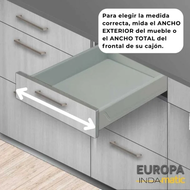 Cajón de Cocina Europa PVC