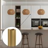 Perfil Gola Vertical Lateral Oro 8018 para cocinas