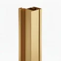 Perfil Gola Vertical Lateral Oro 8018 para cocinas