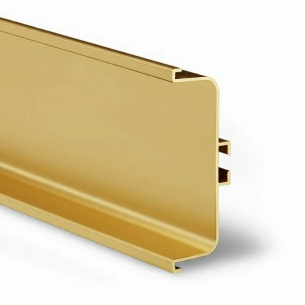 Perfil Sistema Gola Horizontal Intermedio Oro 8007