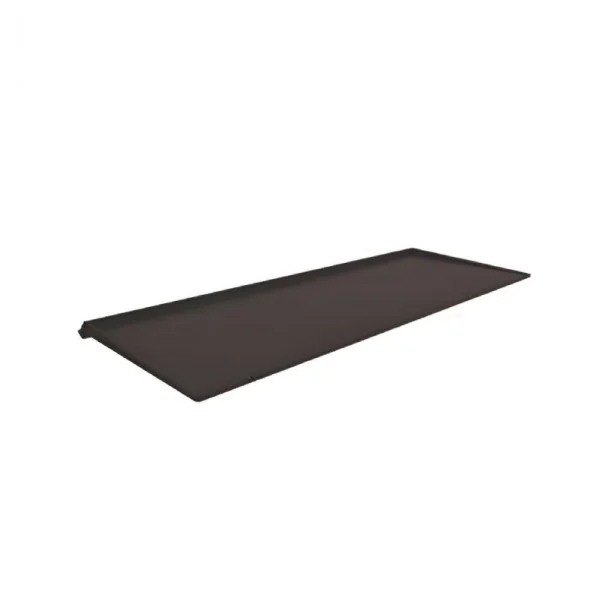 Estante de aluminio en acabado negro