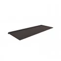 Estante de aluminio en acabado negro