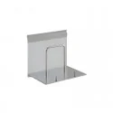 Portatablet en aluminio y cristal
