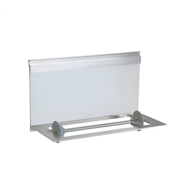 Portarrollos en Aluminio y Cristal