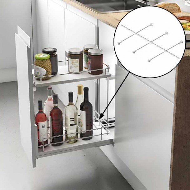 Separador Cromo para Extraíbles Compact