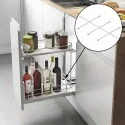 Separador Cromo para Extraíbles Compact