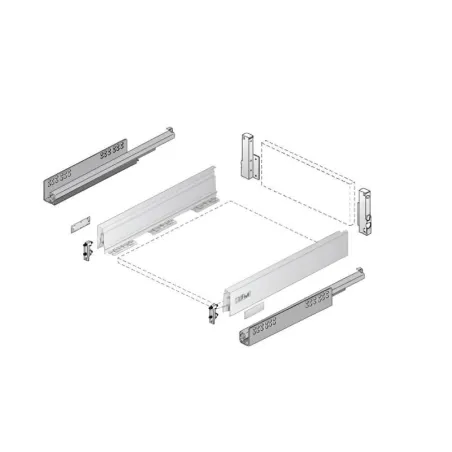 Cajón Hettich InnoTech Atira Antracita 30 kg