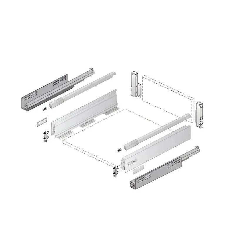 Cacerolero de Cocina Hettich InnoTech Atira Plata 30 kg
