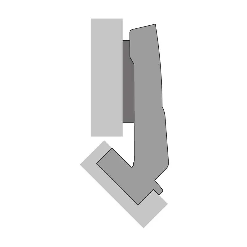 Bisagra Sensys 95º W45 con Freno 8639i | Hettich 9088024