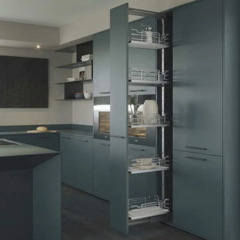 Kit Bastidor Columna Extraíble 5 Cestos Infinity | Cucine Oggi