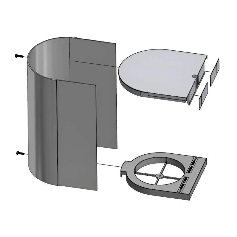Torre de Enchufes Elevator 2 Inox + Cover Box | Batchmann