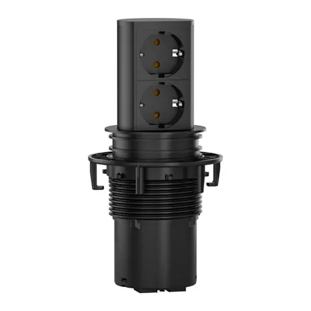 Torre Retráctil Elevator Negro para Encimera Cocina | Bachmann