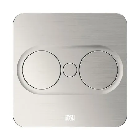 Enchufe Empotrable TWIST 2 Rectangular Inox | Bachmann 946005