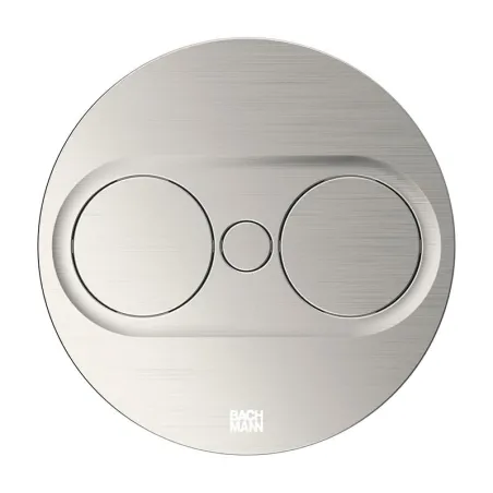Enchufe Empotrable TWIST 2 Redondo Inox | Bachmann 946004
