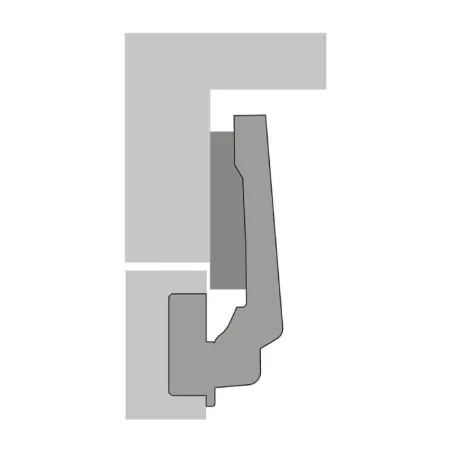 Bisagra 95º Arremetida Intermat W90 | Hettich 9043555