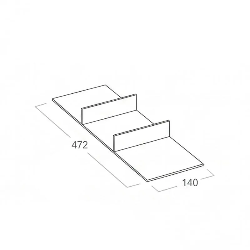 Separador para 3 huecos Cuibus | Cucine Oggi BN521.006.001