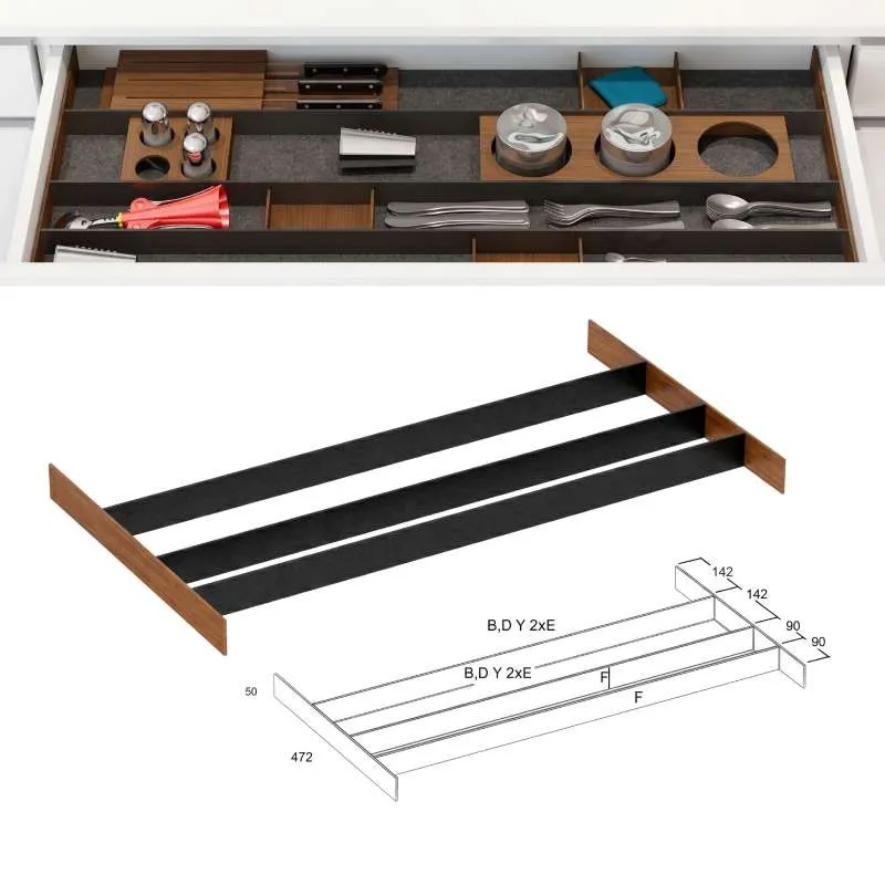 Bandeja Universal Corta Cuibus | Cucine Oggi BN508.001.003