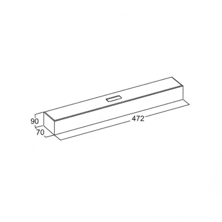 Portarrollos individual Cuibus | Cucine Oggi BN521.008.004