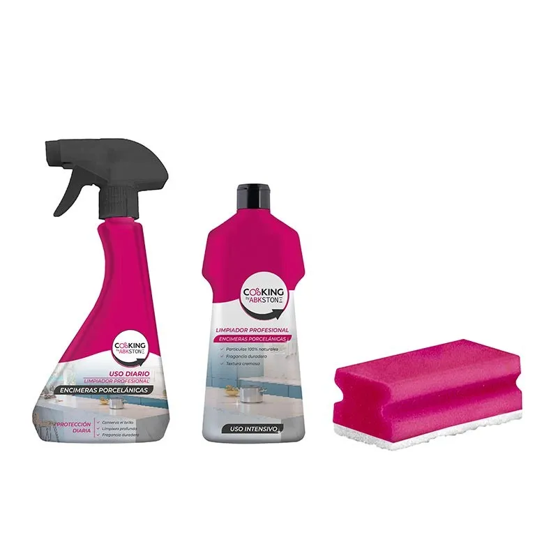 Pack Limpieza Encimera Porcelánica – Clean Pack | ABKStone
