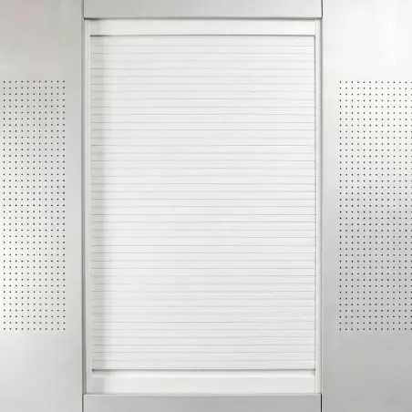 Kit Persiana Aluminio Box Milano Blanco Mate Lama 25 para Cocina