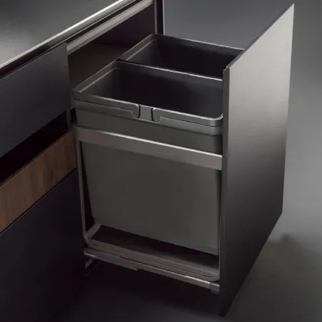 Cubo Reciclaje Basura Kombi para Mueble Cocina de 600 mm | Vibo