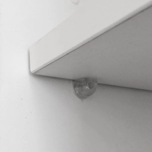 Soporte Transparente para Estantes de Cocina (25 uds)