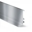 Perfil Sistema Gola Horizontal Superior Inox 8006