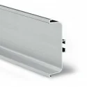 Perfil Sistema Gola Horizontal Intermedio Aluminio 8007