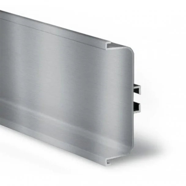 Perfil Sistema Gola Horizontal Intermedio Inox 8007