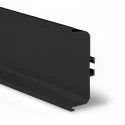 Perfil Sistema Gola Horizontal Intermedio Negro 8007