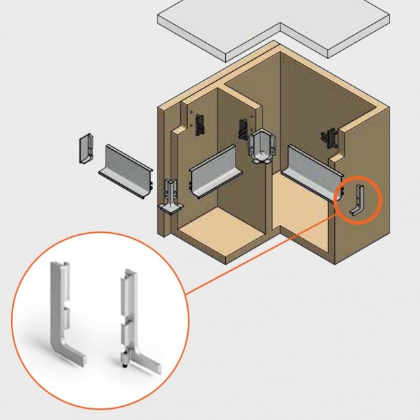 Juego Tapas Final Perfil Gola Superior 8006